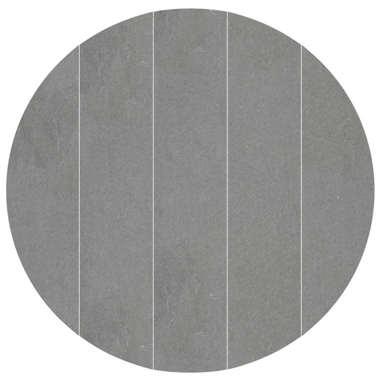 Tapis de piscine gris clair ø 610 cm tissu non tissé