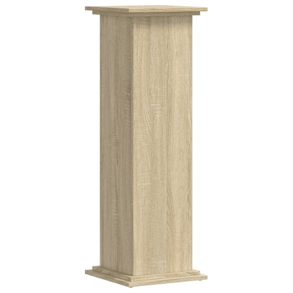 Support de plante chêne sonoma 33 x 33 x 100 cm