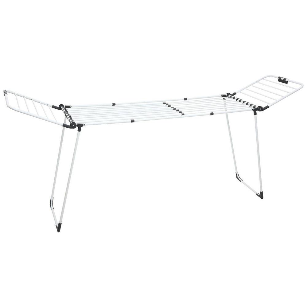 Étendoir à linge sinai extensible 27m blanc 113x60x260 cm