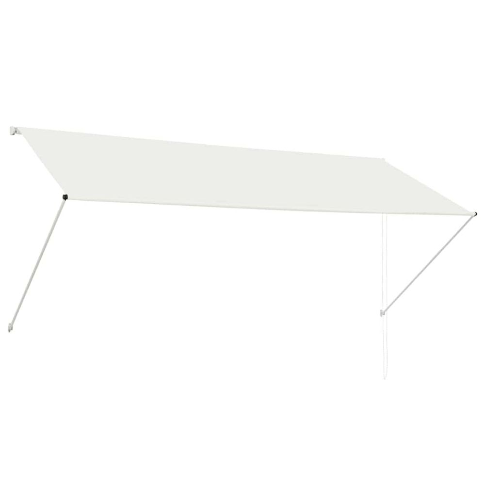 Auvent rétractable 300x150 cm crème