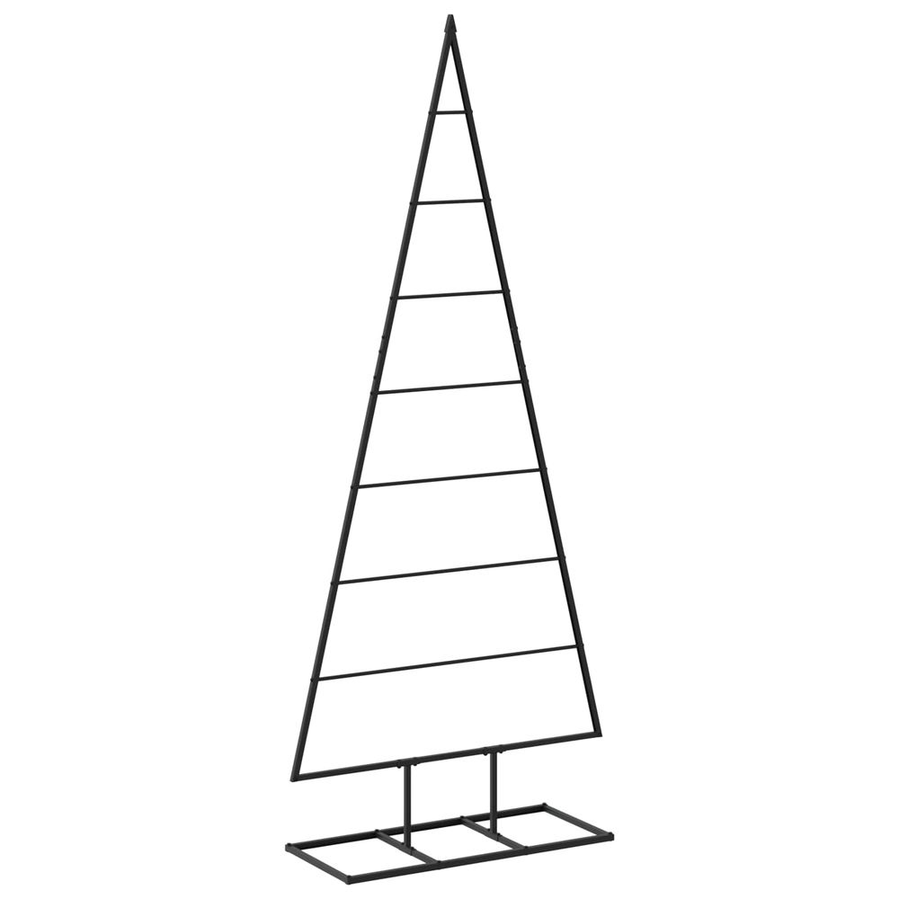 Arbre de noël en métal kuopio 150 cm métal noir | Truffaut