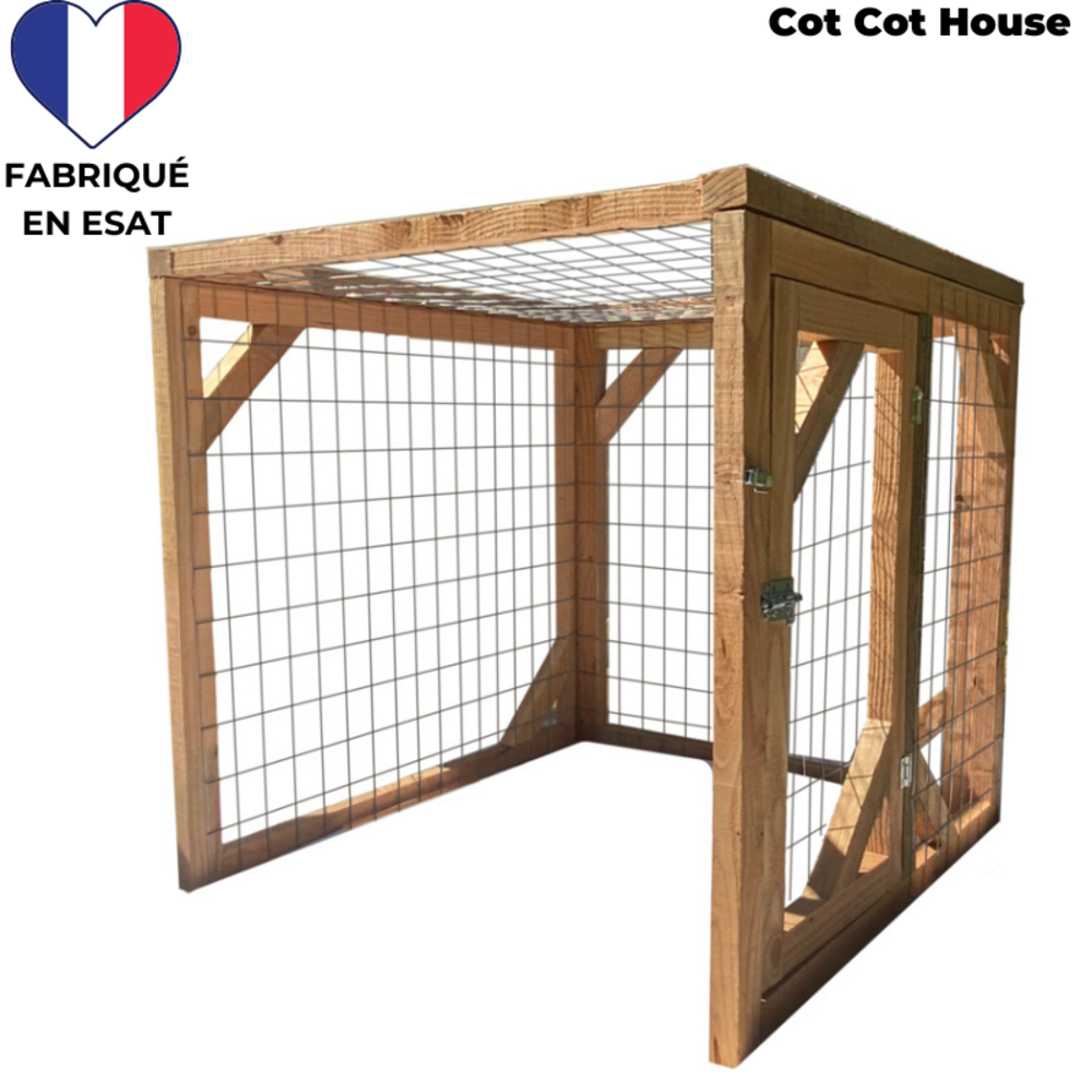 Volière pour poulailler