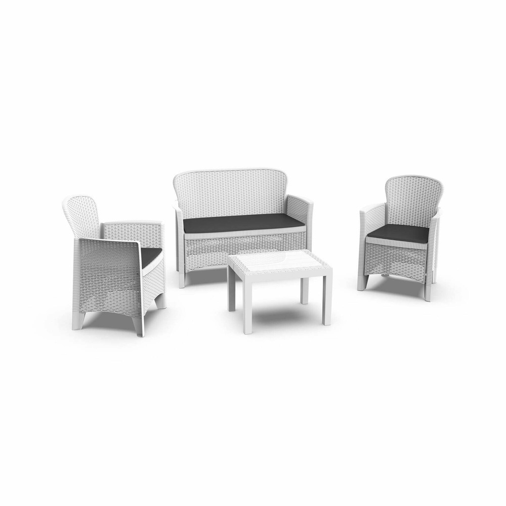 Set salon d’extérieur debois