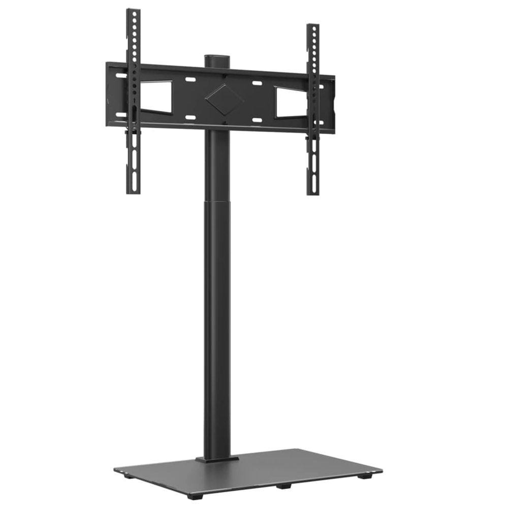 Meuble tv d'angle 1 niveau pour 32-65 pouces noir