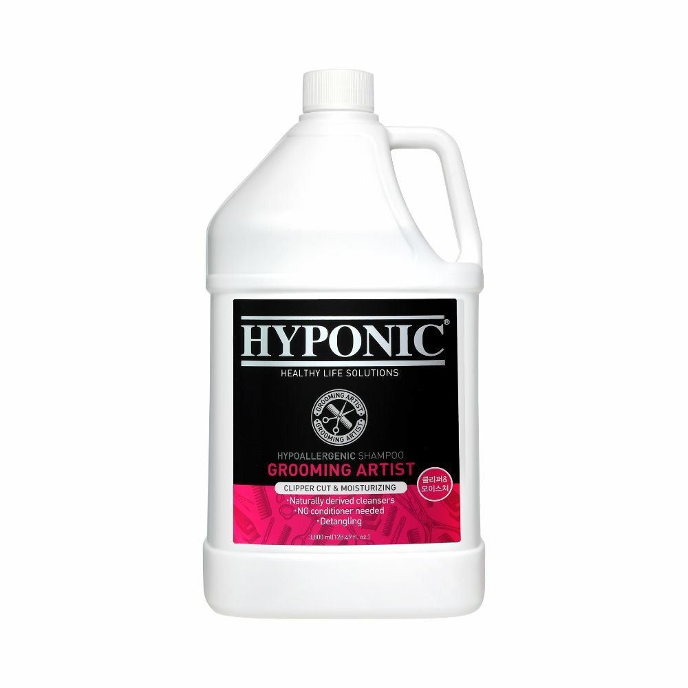 Shampoing pro hypoallergénique premium grooming artist pour chiens 3,8 l spécial