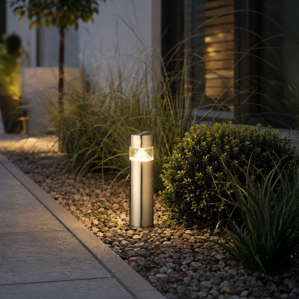 Potelet solaire ibera 150 lumens 30 cm avec détecteur de mouvement