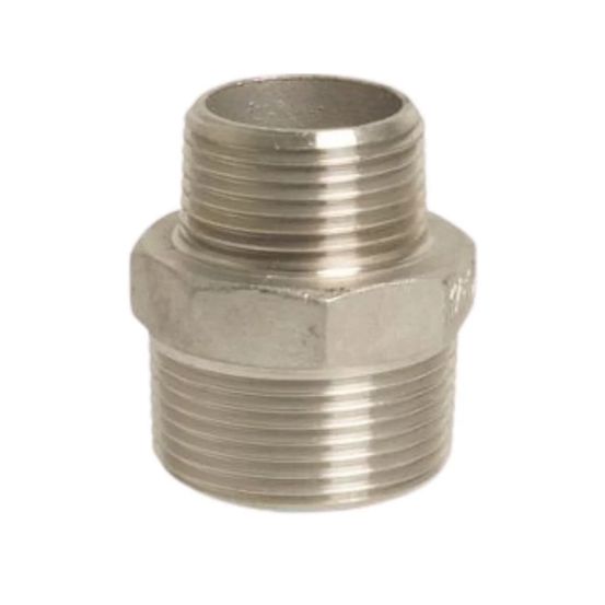 Réduction inox 3/4' x 1/2' v4a - raccord fileté plomberie