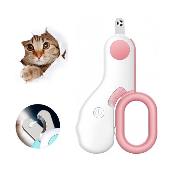 Coupe-ongles avec lampe led détection ligne de sang