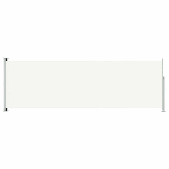 Auvent latéral rétractable de patio 200x600 cm crème