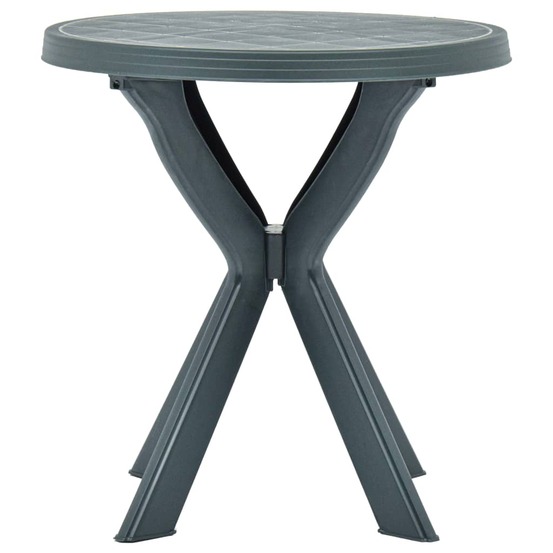Table de bistro blanc ø70 cm plastique
