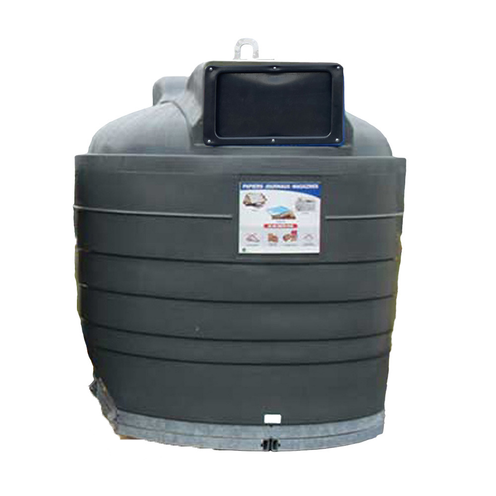 Colonne aérienne d'apport volontaire 4m3 simple crochet pehd valory- lot de 8