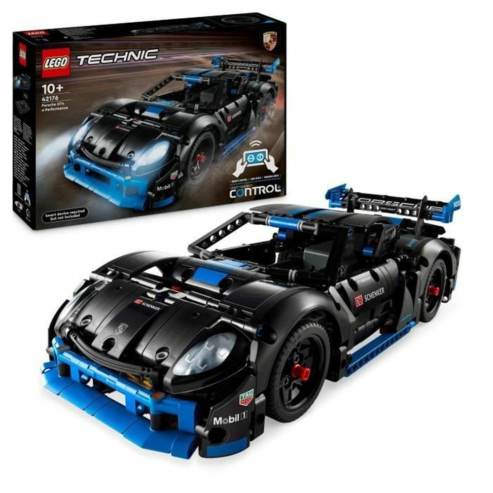 Lego technic voiture de course porsche gt4 e-performance - modèle télécommandé