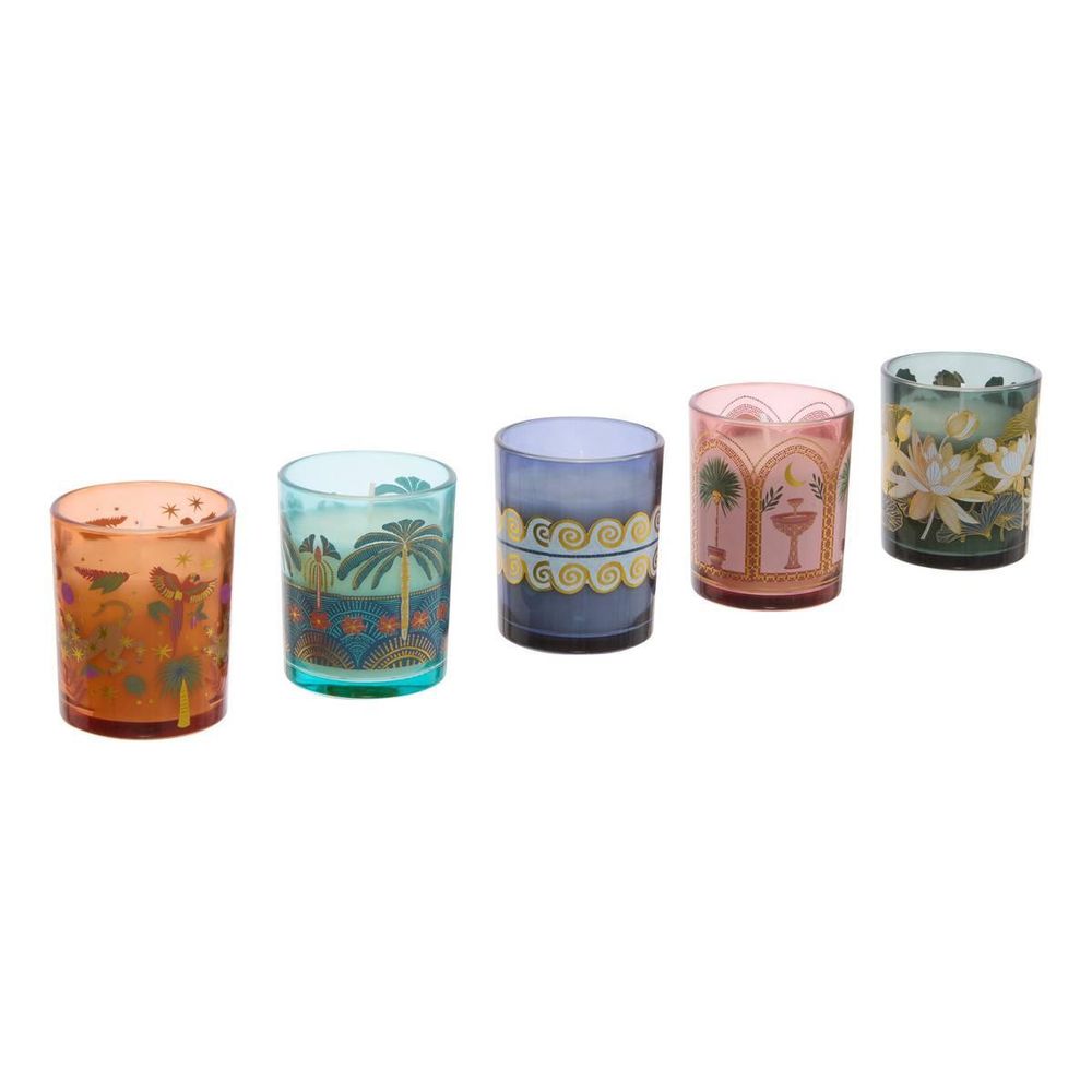 Coffret 5 bougies parfumées 