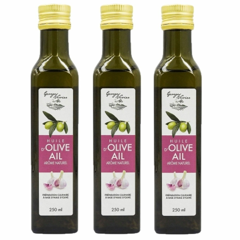 Huile d'olive à l'ail - georges nivier