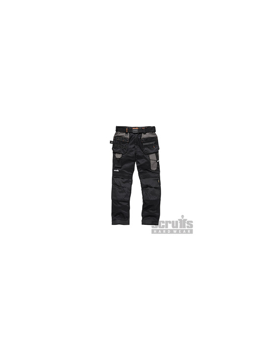 Scruffs - pantalon noir pro flex avec poches-étuis - taille 36 l