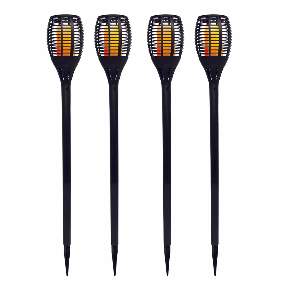 4 mini torches effet flamme mini maity sun h70cm