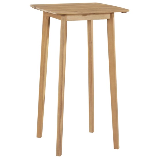 Ensemble à manger d'extérieur 5 pcs bois d'acacia solide