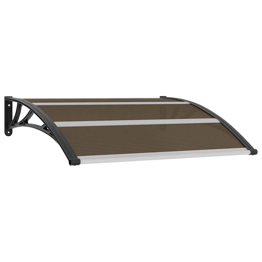 AUVENT DE PORTE NOIR 120 X 100-(866065)
