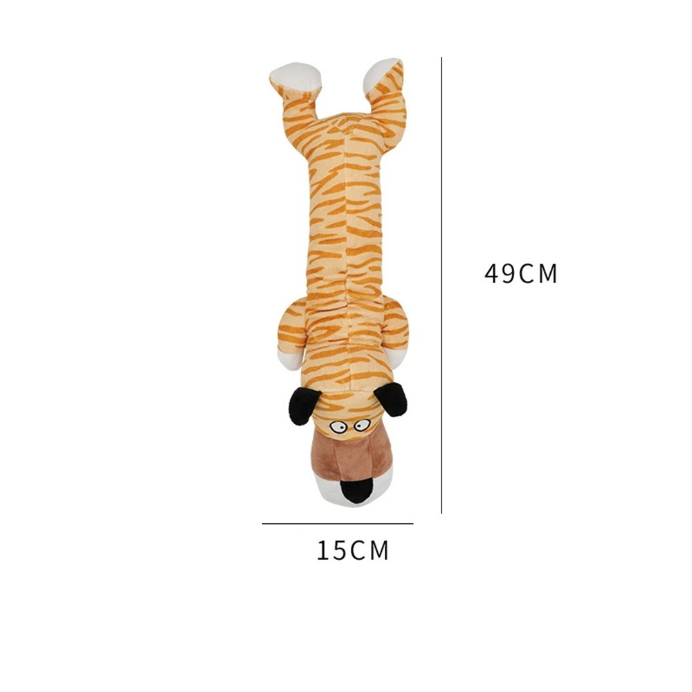 Dtopbuyage jouet en peluche pour chiens - formes animales