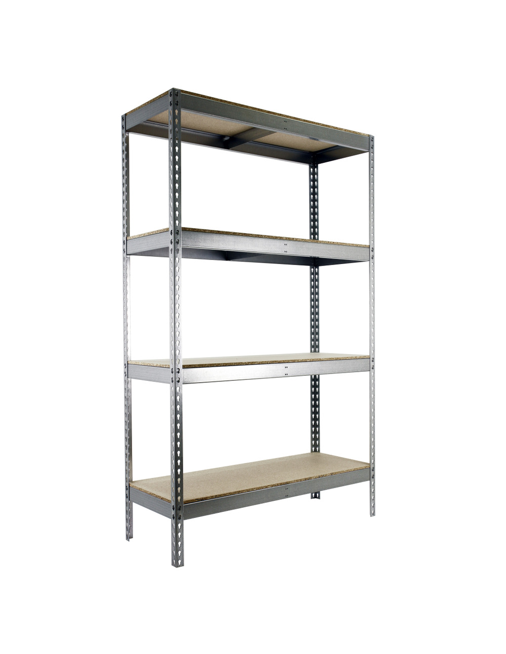 Etagère sans vis simonforte 2109-4 chipboard galva/bois galva/bois 2000x2100x900 - simonrack