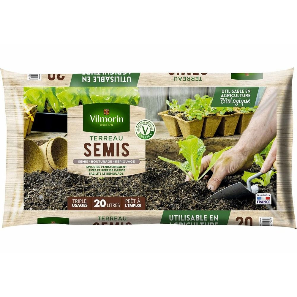 Terreau semis bouturage 20l