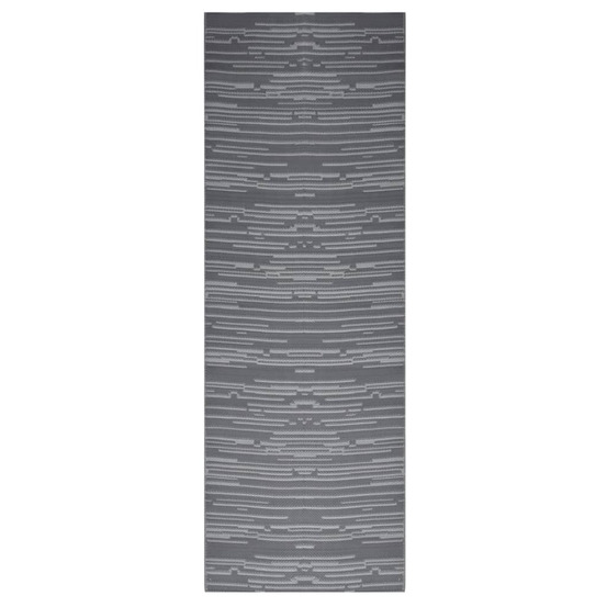 Tapis d'extérieur arakil anthracite 80 x 250 cm pp