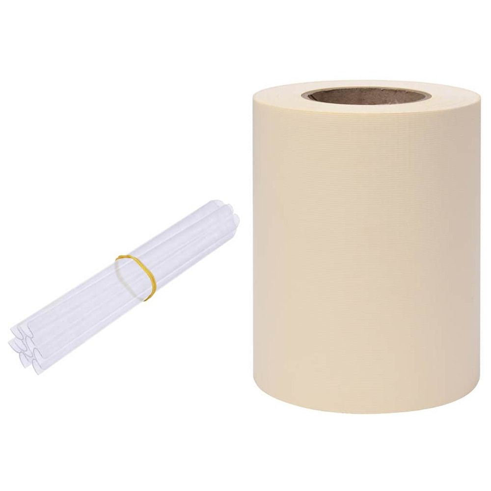 Bande de confidentialité pvc 35 x 0,19 m crème