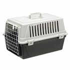 Transport rigide pour chats et chiens de petite taille atlas 10 el, porte an acier plastifié, grilles pour l'aération