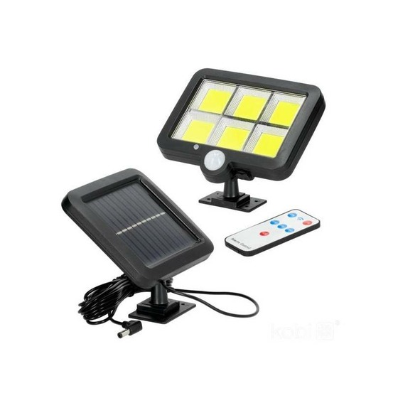 Projecteur solaire avec détecteur de mouvement led prism 6000k blanc froid