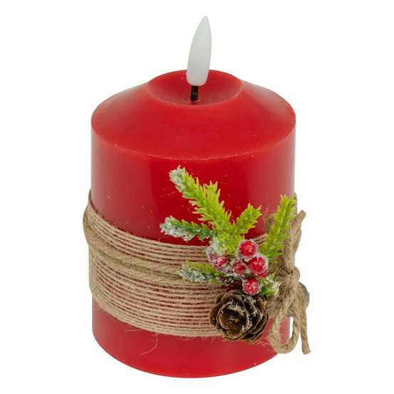 Bougie led de noël