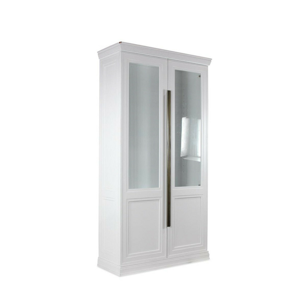 Armoire 2 portes bois blanc - interior's