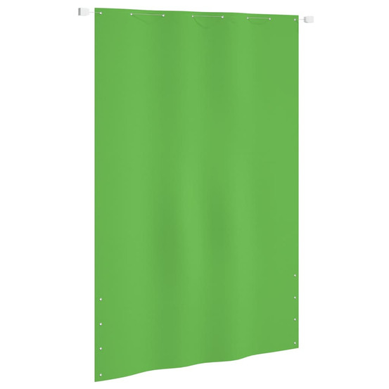 Écran de balcon vert clair 160x240 cm tissu oxford