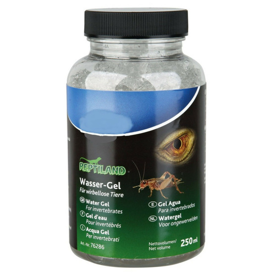 Gel d'eau pour invertébrés 250 ml, reptiles.