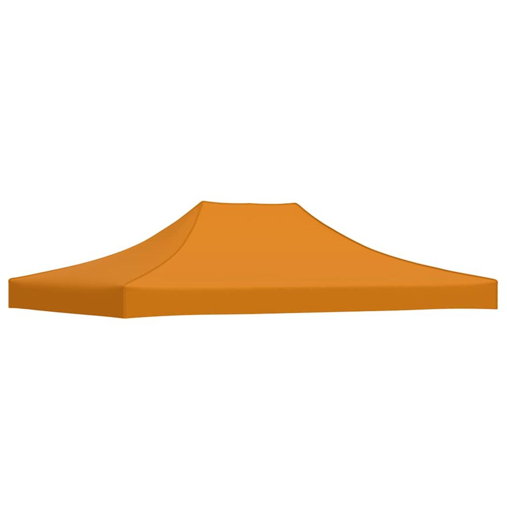 Toit de tente de réception 4x3 m orange 270 g/m²