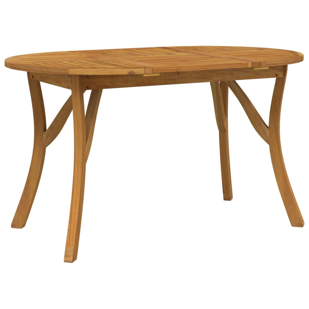 Table de jardin 150x90x75 cm bois d'acacia solide