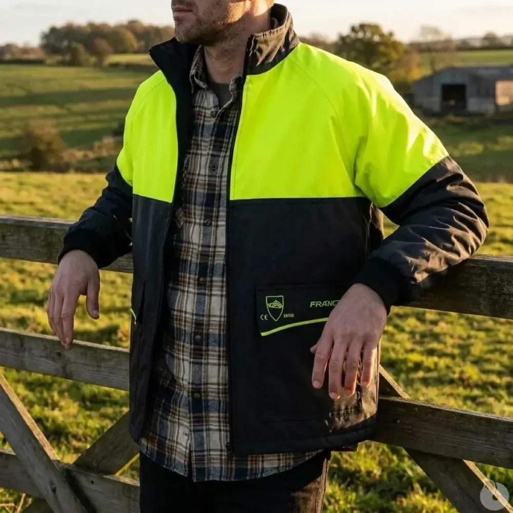 Veste francital prior ventilation dorsale 2 poches type a classe 1