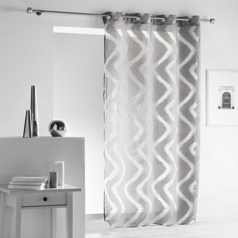 Panneau oeillets rideau voile collection zapy