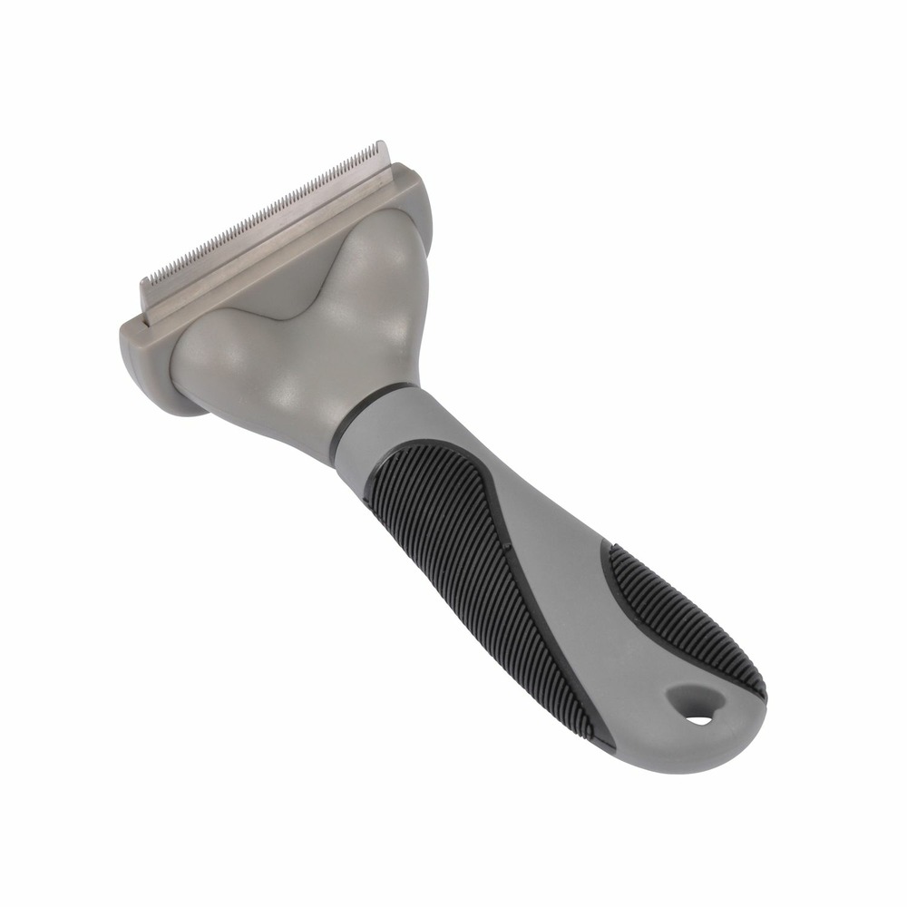 Brosse spéciale sous poils deshedder pour chien et chat