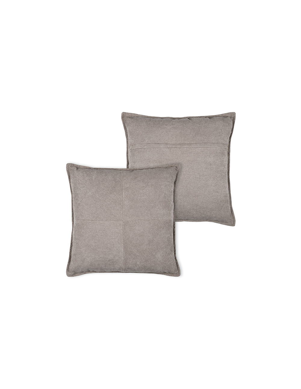 Coussin dandy taupe 45x45cm - stof