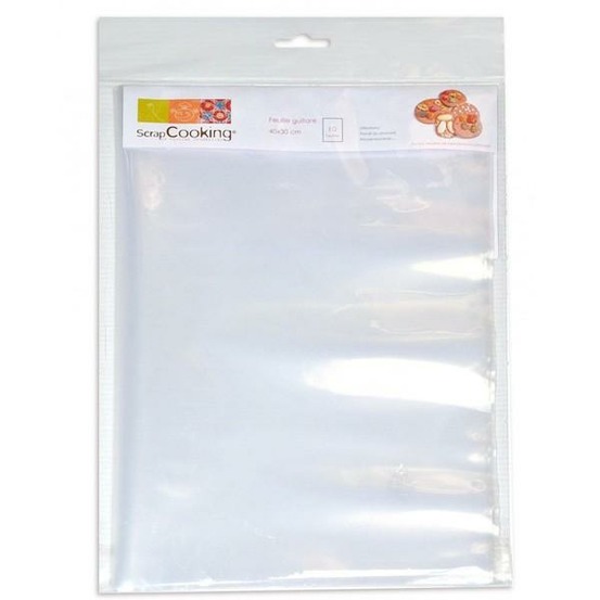 10 feuilles guitare pour pâtisserie