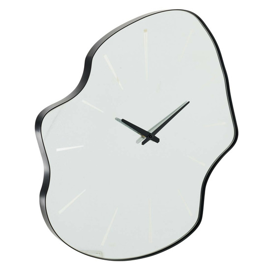 Horloge murale en verre
