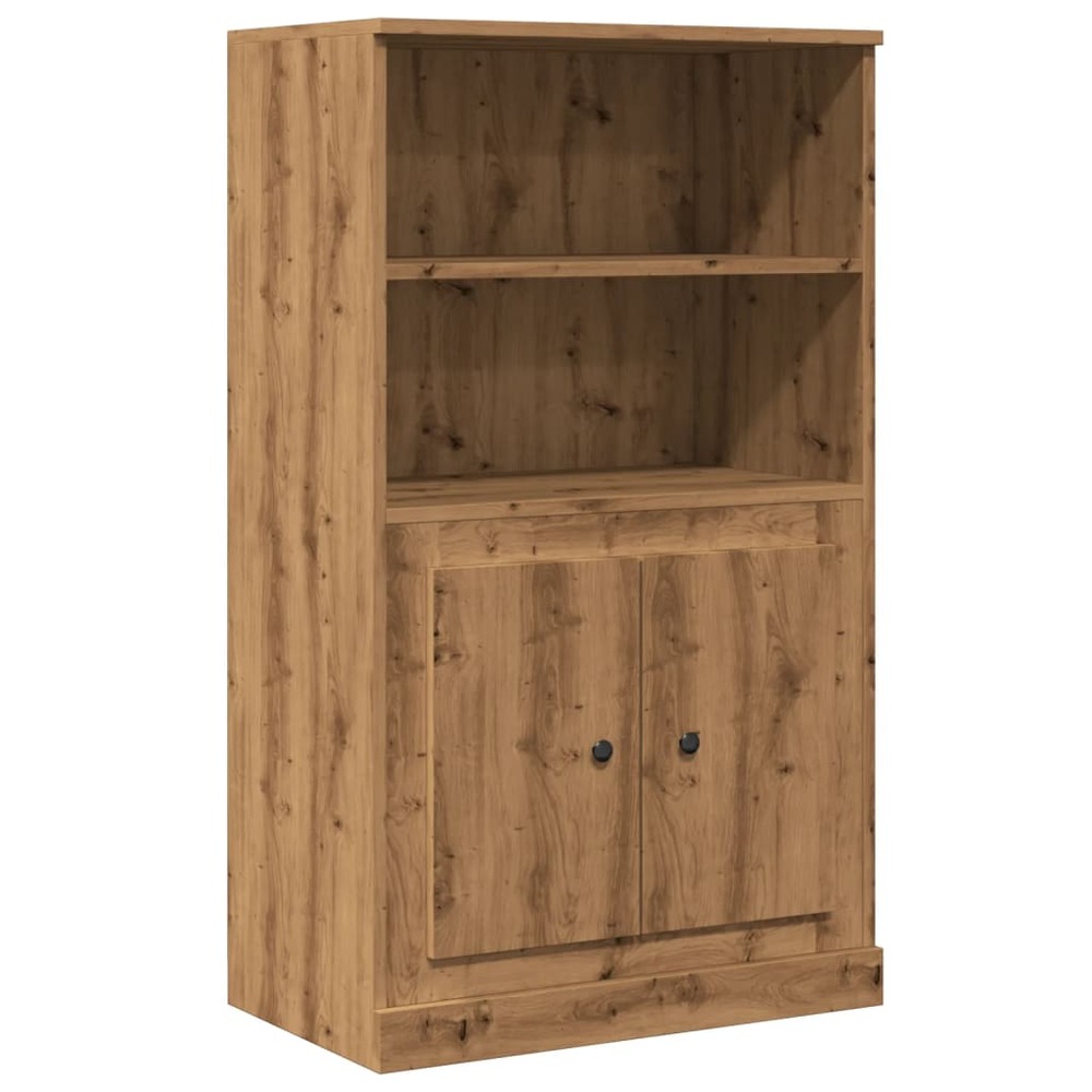 Buffet bahut commode armoire meuble de rangement organisateur cuisine salle de séjour salon haut artisanal 60 x 35,5 x 103,5