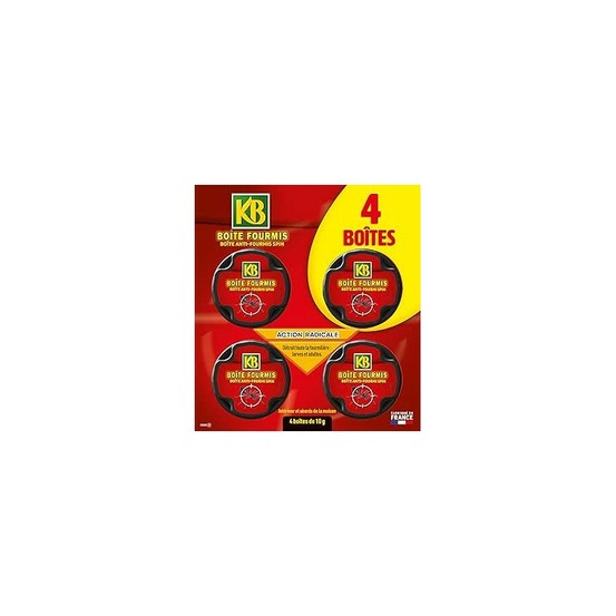 Boite anti fourmi 4 x 10 g