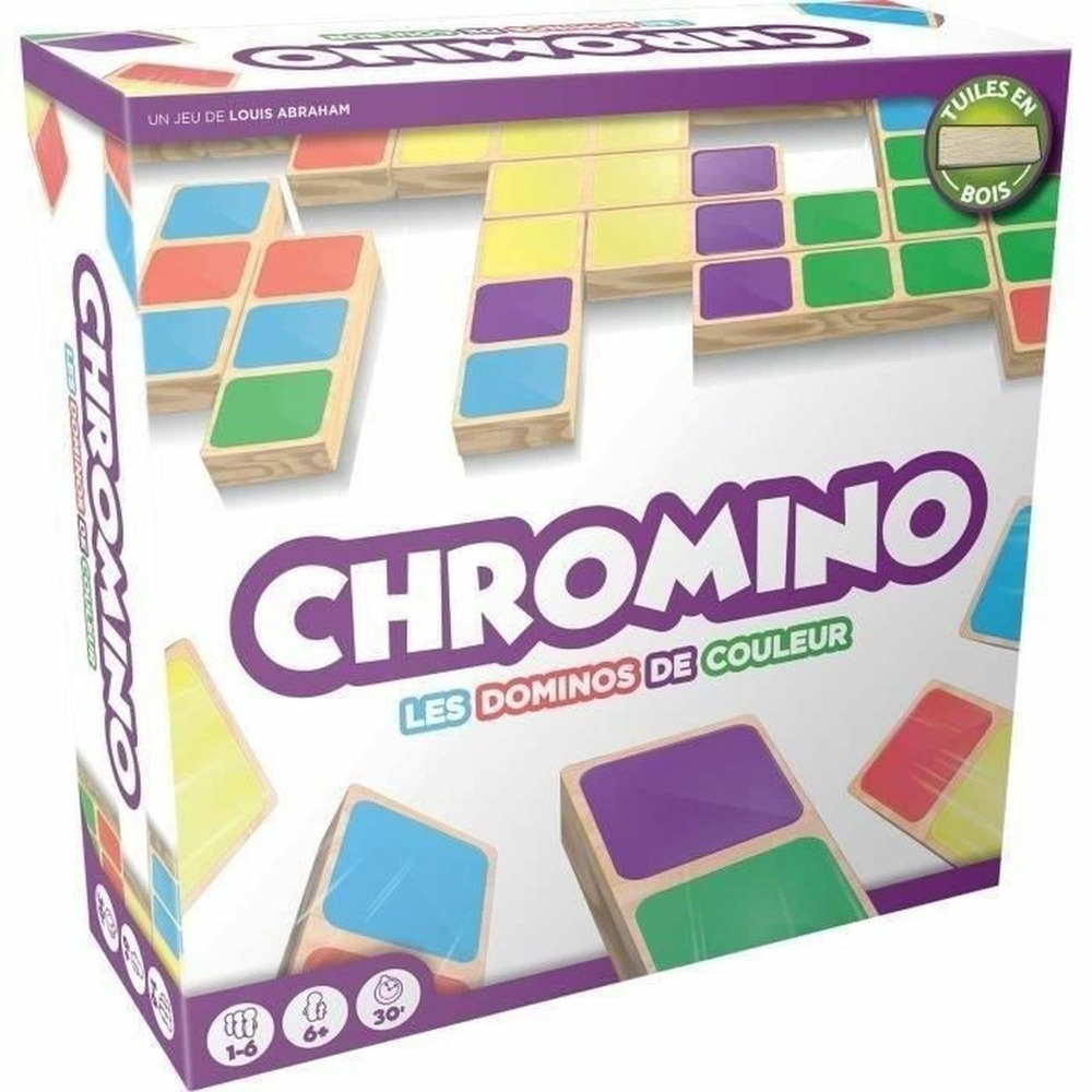 Jeu de domino de couleurs chromino