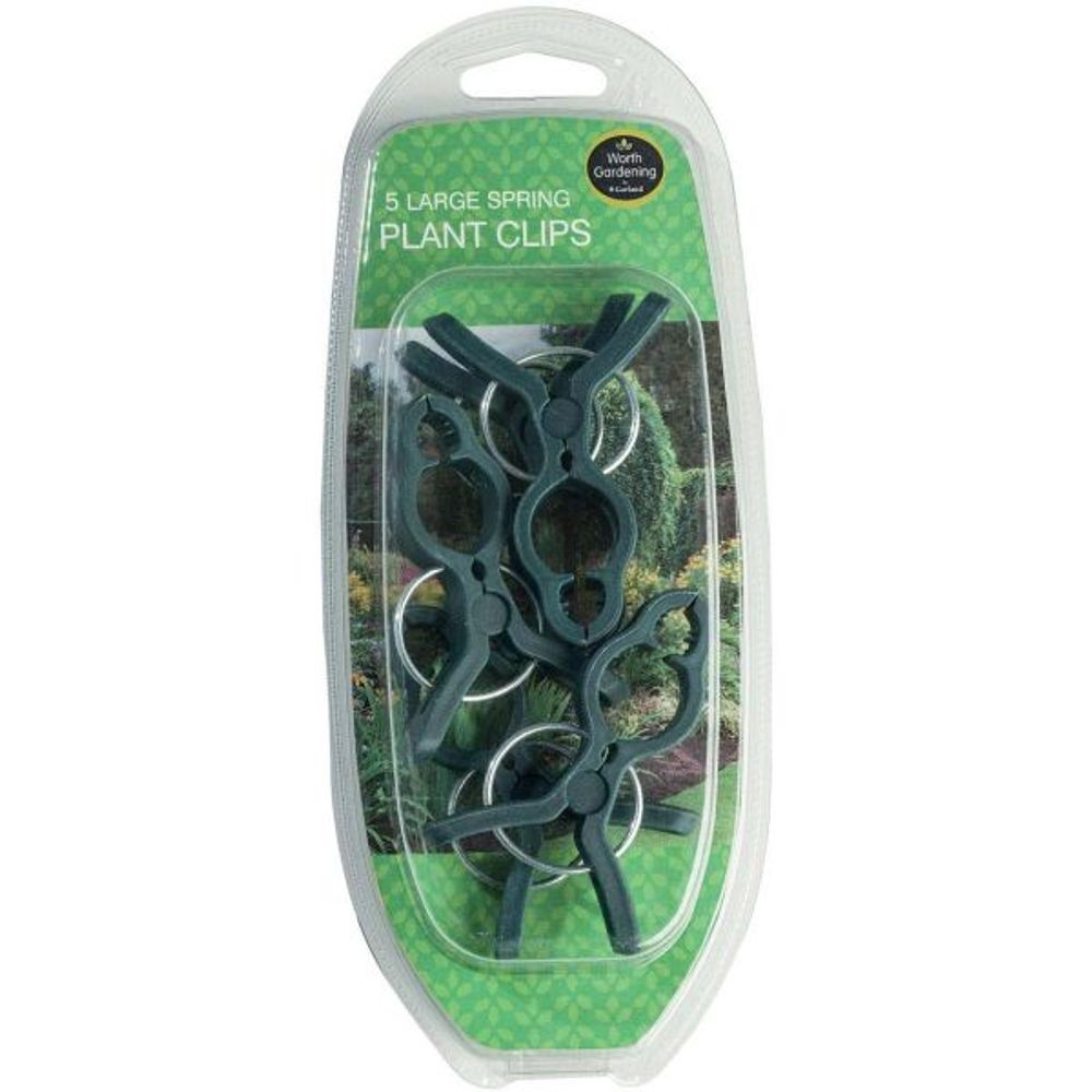 Pinces de fixation en plastique pour plantes grand modèle