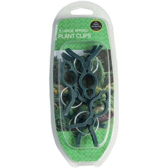 Pinces de fixation en plastique pour plantes grand modèle