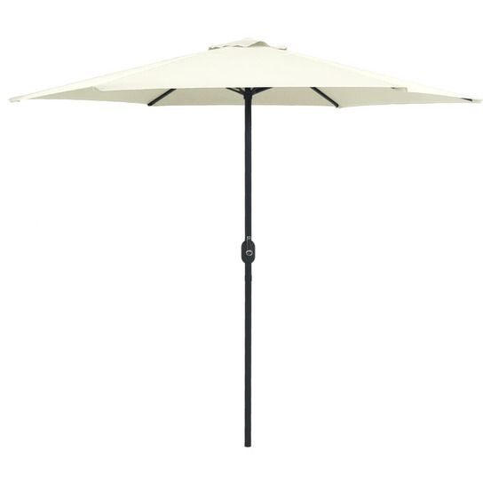 Parasol d'extérieur et mât en