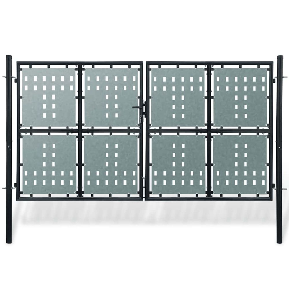 PORTILLON DE JARDIN DOUBLE N 4-(864045)