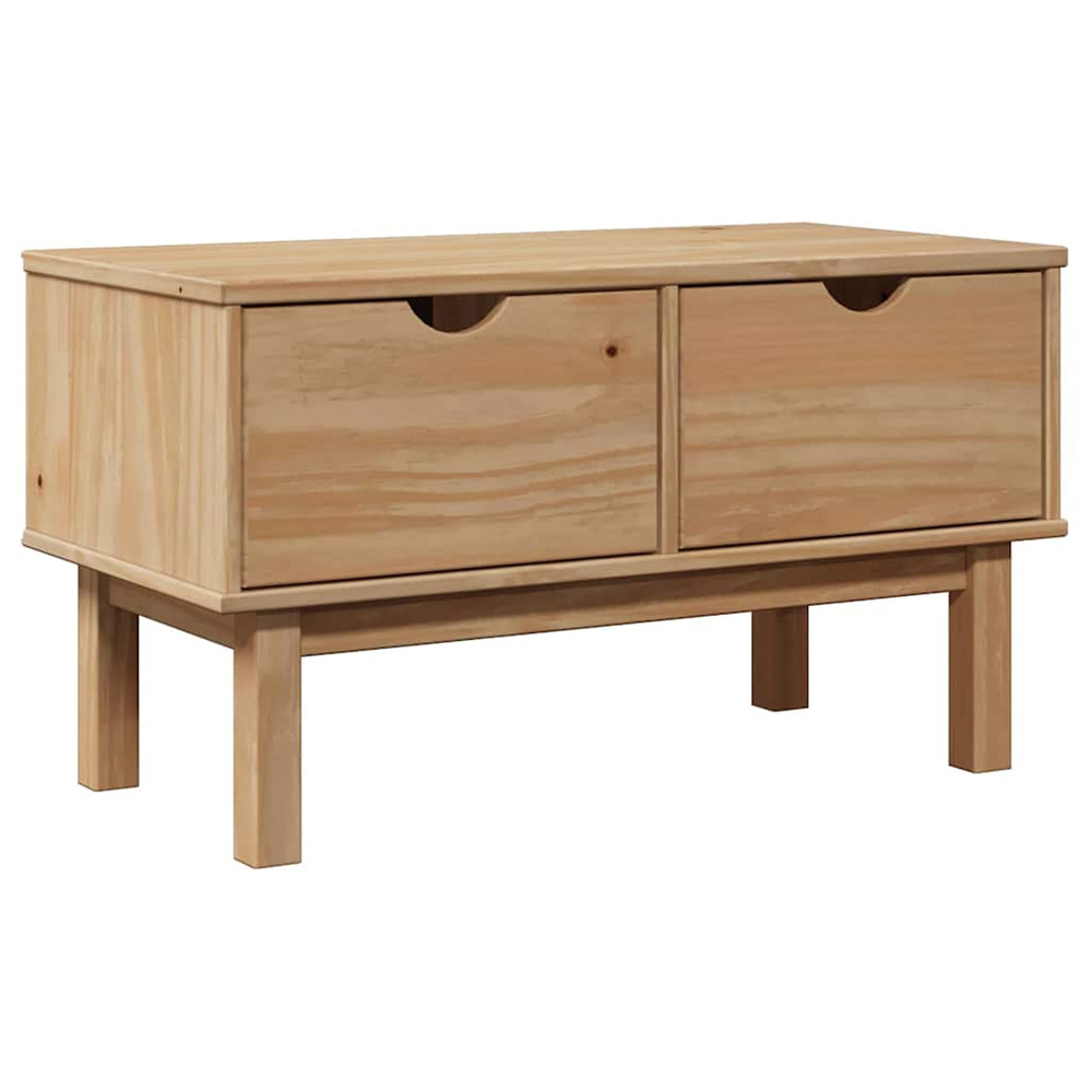 Banc de couloir otta 80x40x45 cm bois de pin massif