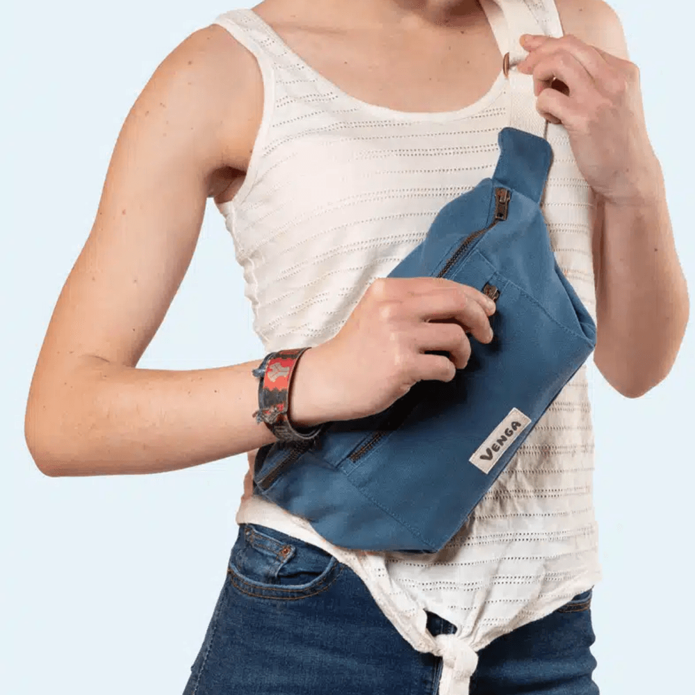 Sac banane indigo - venga